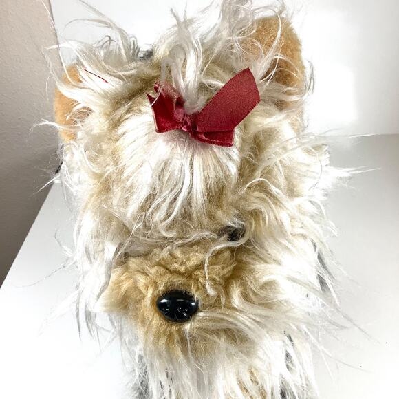 Vtg Daphne Black Brown White Dog Yorkshire Terrier Head Golf Club Driver Cover - Picture 2 of 7
